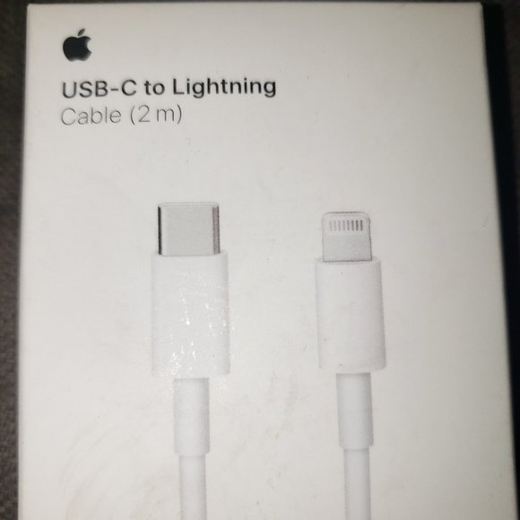 Apple USB C to Lightening Cord 2m - Picture 1 of 2